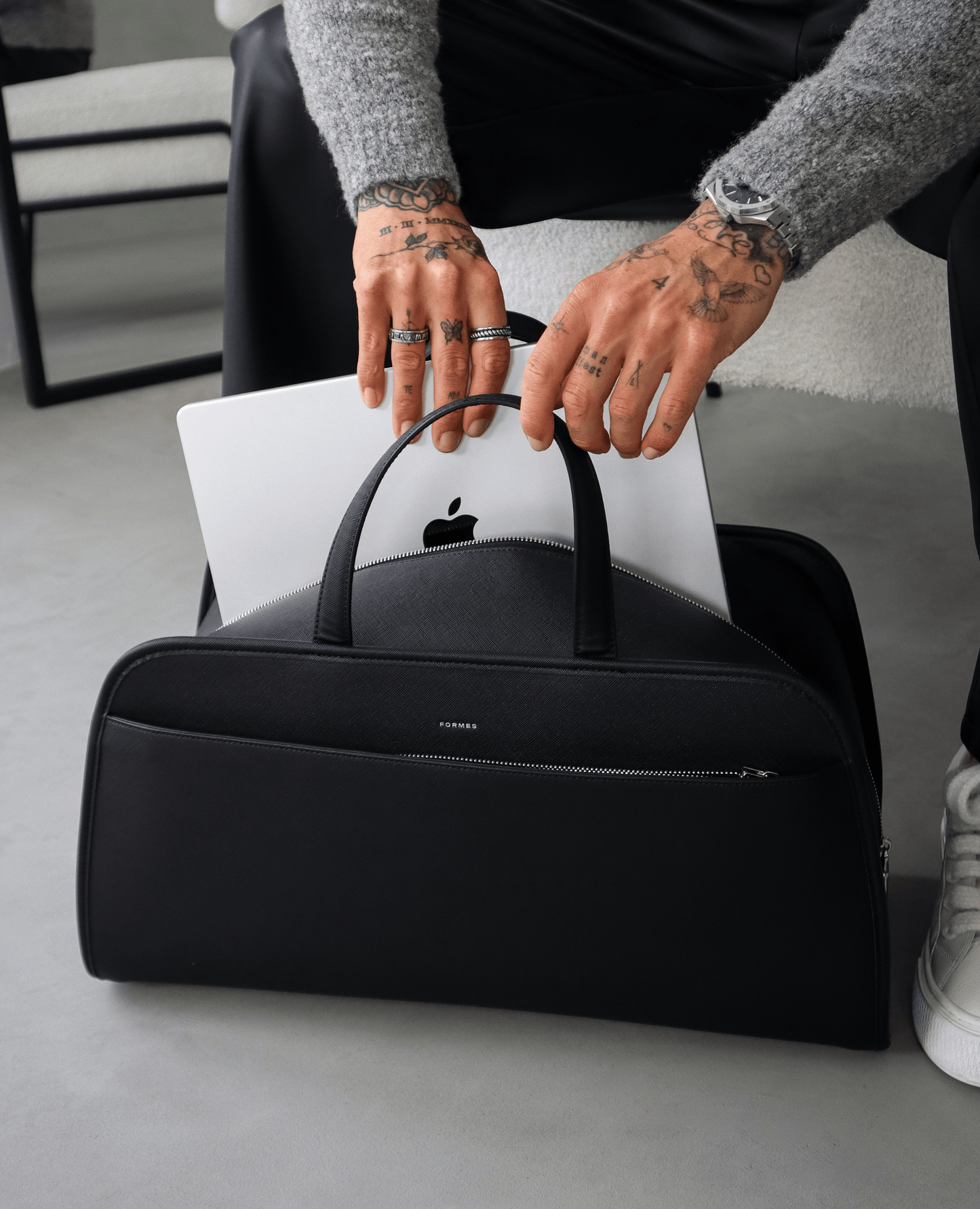 Formes Porto Duffle Nero - Kick Game