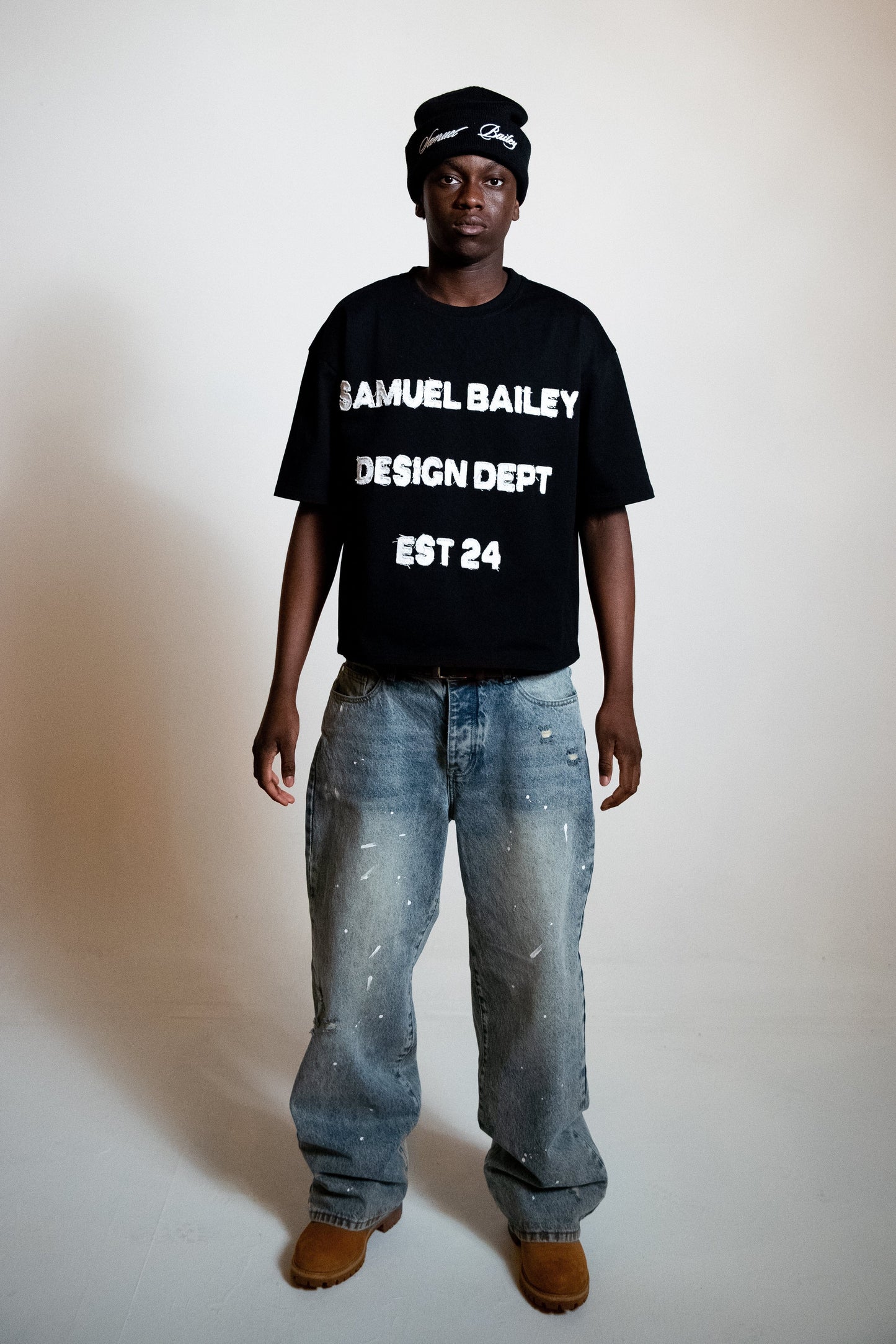 Black Design Dept Tee - Kick Game