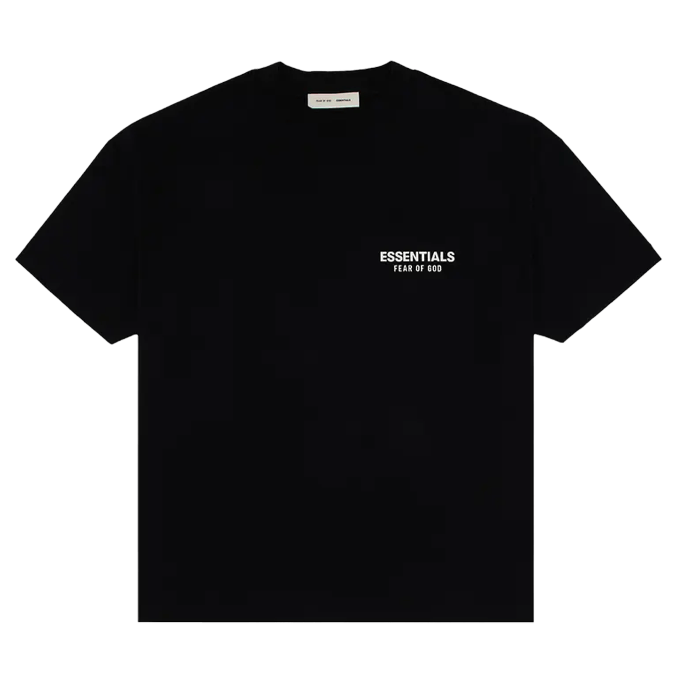 Fear of God Essentials Classic Fit T-Shirt 'Jet Black' - Kick Game