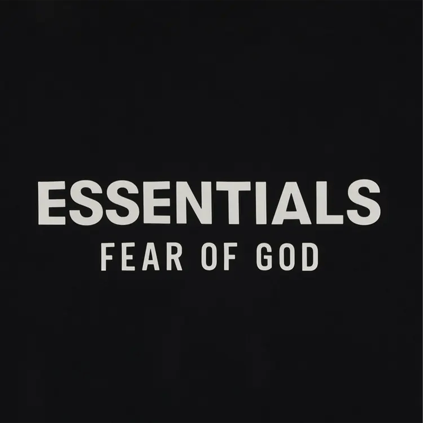 Fear of God Essentials Classic Fit T-Shirt 'Jet Black' - Kick Game