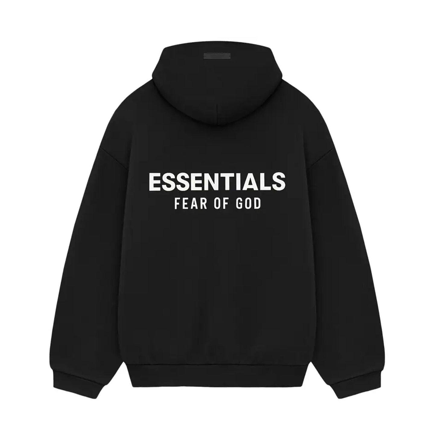 Fear of God Essentials Fleece Hoodie II 'Black' - Kick Game