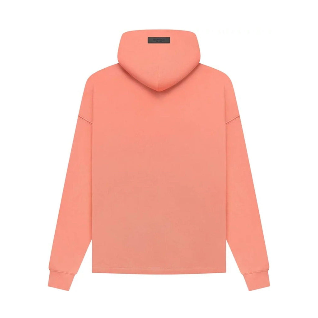 Fear of God Essentials Relaxed box hoodie 'Coral' - UrlfreezeShops