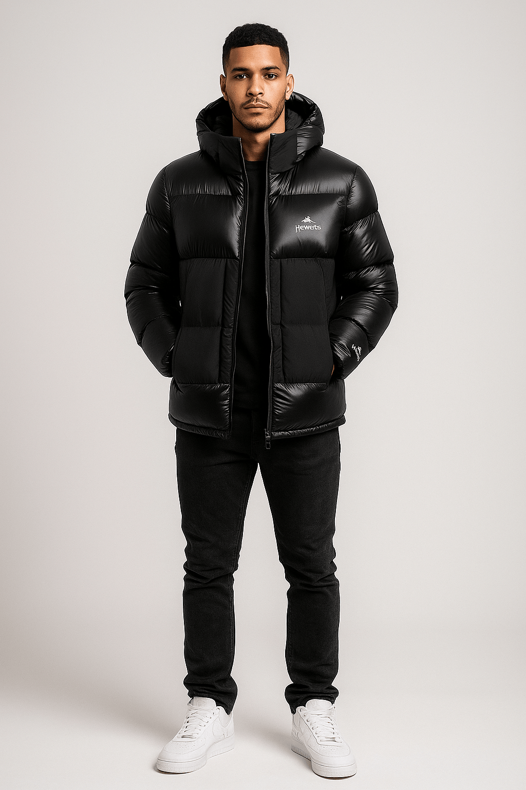 Helvetica Mountain Pioneers PINTO2 Hooded Down Jacket - Kick Game