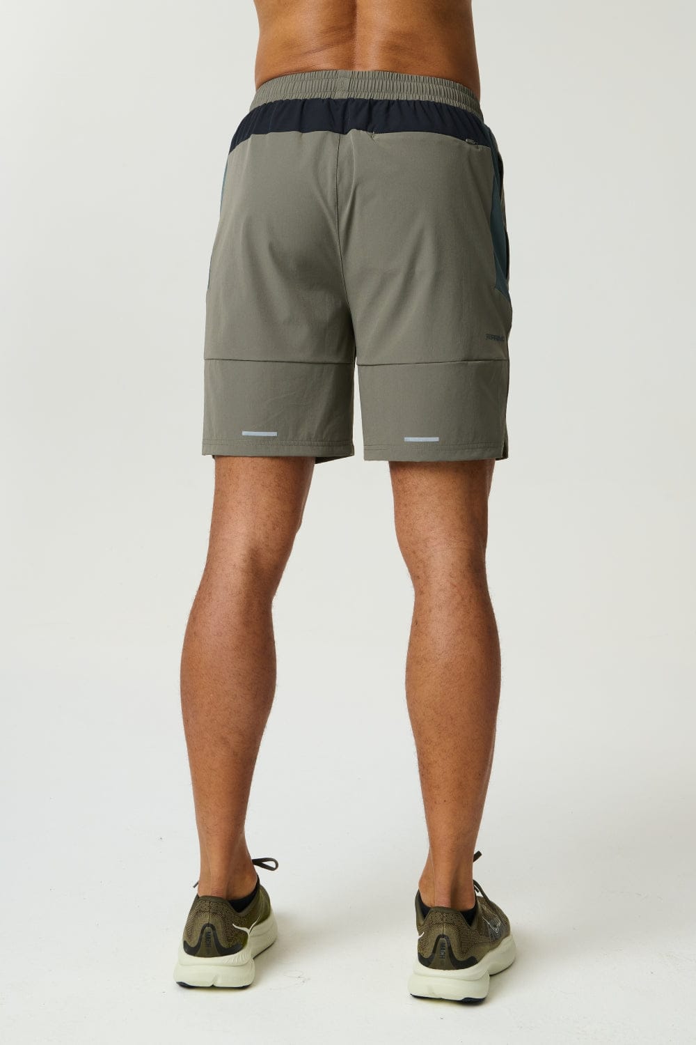 Vortex Shorts - Dark Moss/Grey Velvet - Kick Game