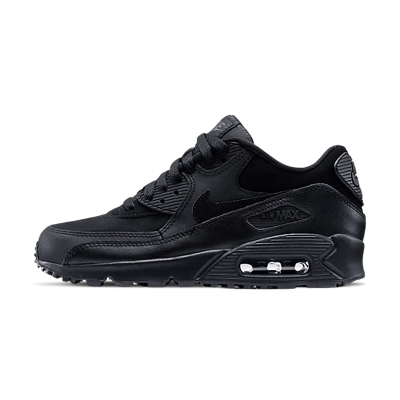 Nike Air Max 90 GS 'Black Grey' - Kick Game