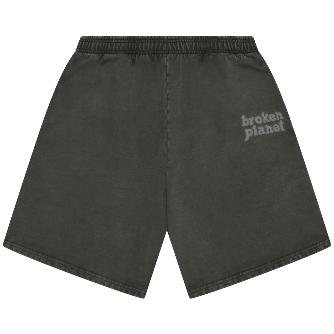 Broken Planet Market Basics Shorts - Washed Soot Black - Kick Game