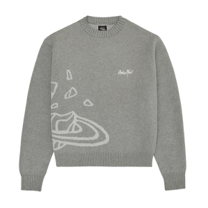 Broken Planet Market Knit Sweater 'Heather Grey'