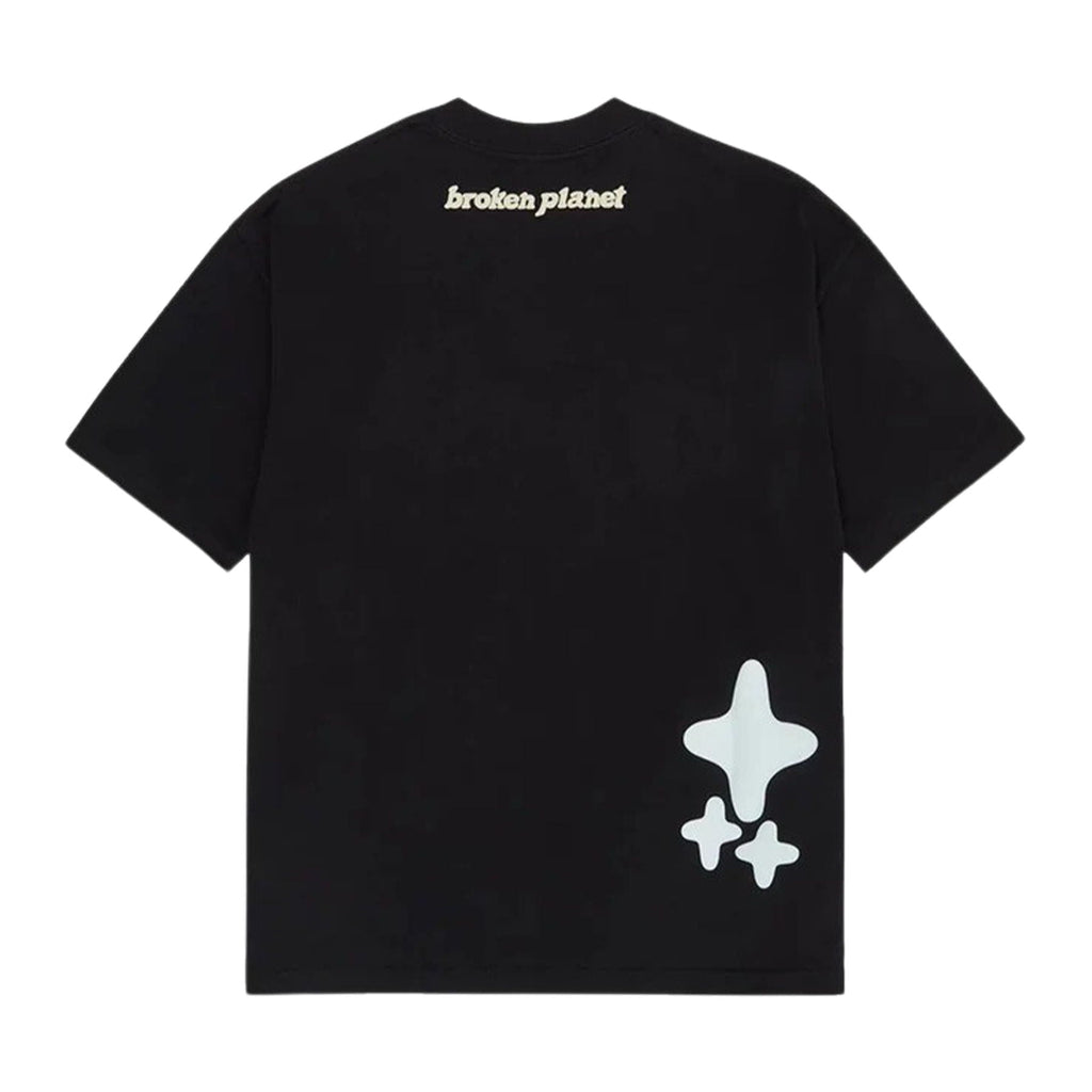 Broken Planet Market T-Shirt raglan 'Into the Abyss' - Soot Black - UrlfreezeShops