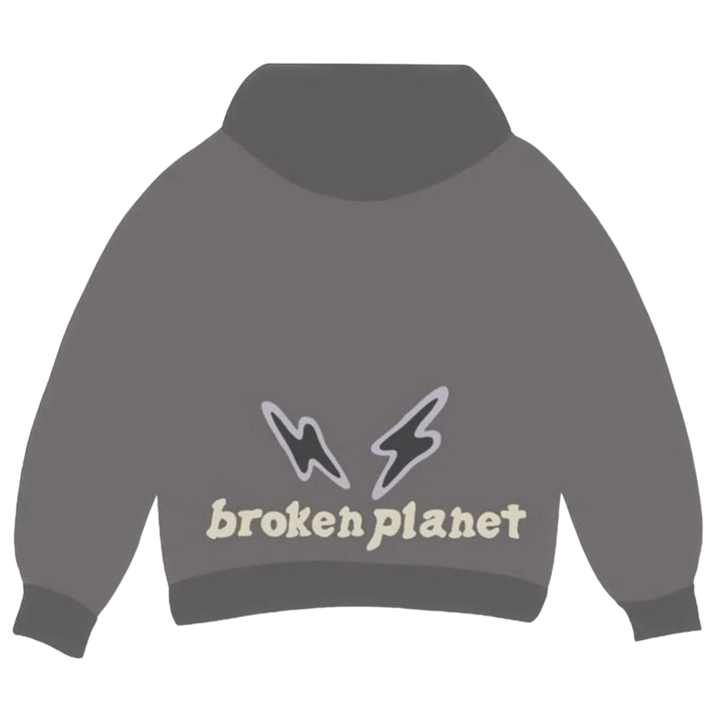 Broken Planet Market Hoodie 'Find Your Balance' - Ash Grey - Kick Game