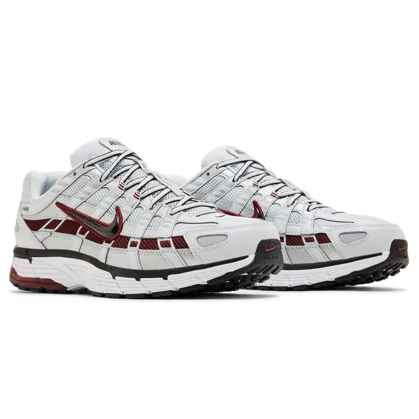 Nike P-6000 'Pure Platinum Team Red' - Kick Game
