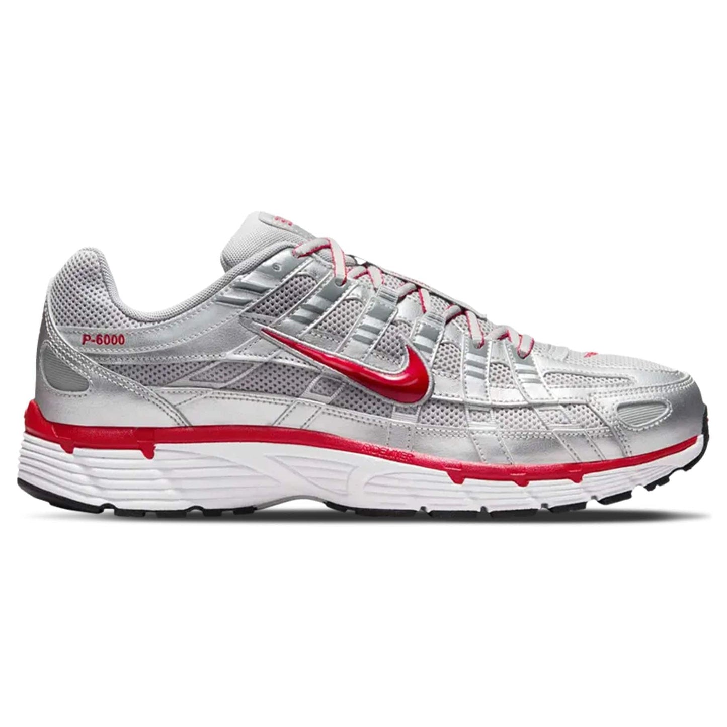 Nike P-6000 'Metallic Silver Gym Red' - Kick Game