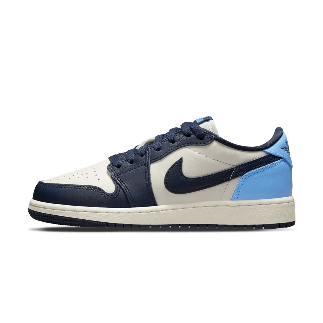 Air Jordan 1 Retro Low OG GS 'Obsidian UNC' - Kick Game