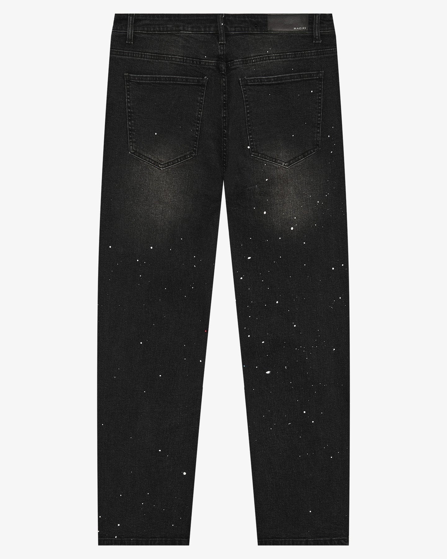 Magiri Core Painted Straight Jeans 'Black' - Kick Game