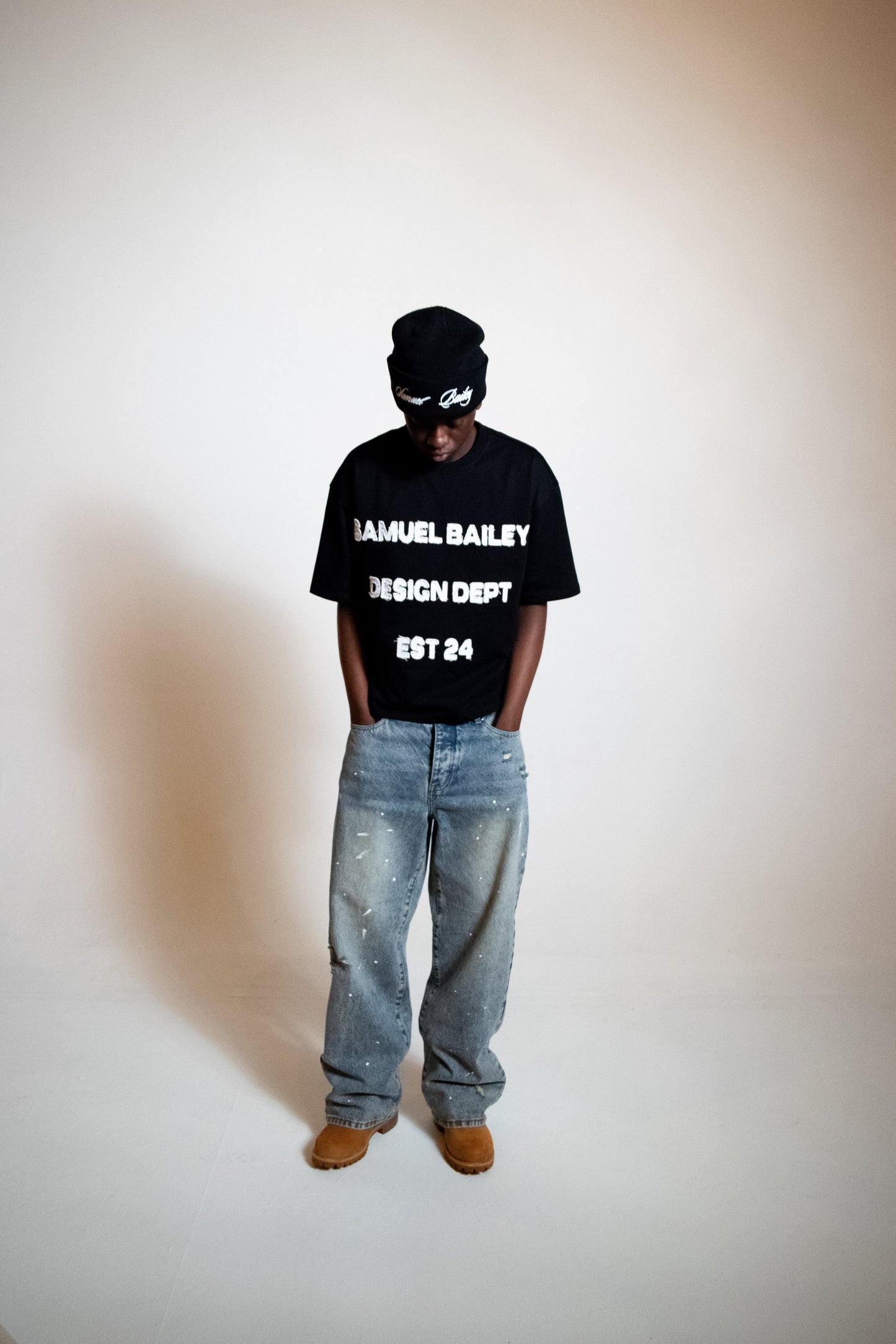 Black Design Dept Tee - Kick Game