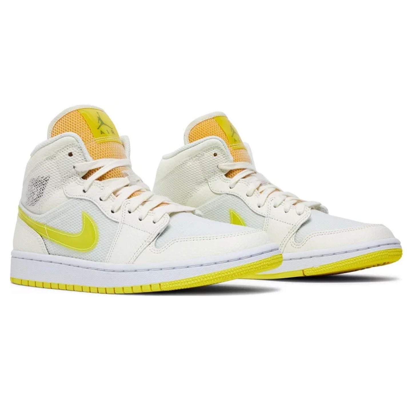 Air Jordan 1 Mid SE Wmns 'Voltage Yellow' - Kick Game