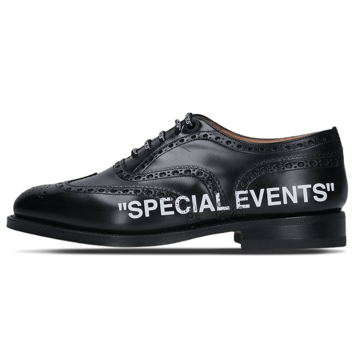 Church's x Off-White Burwood Flat Brogues "Special Events" - UrlfreezeShops