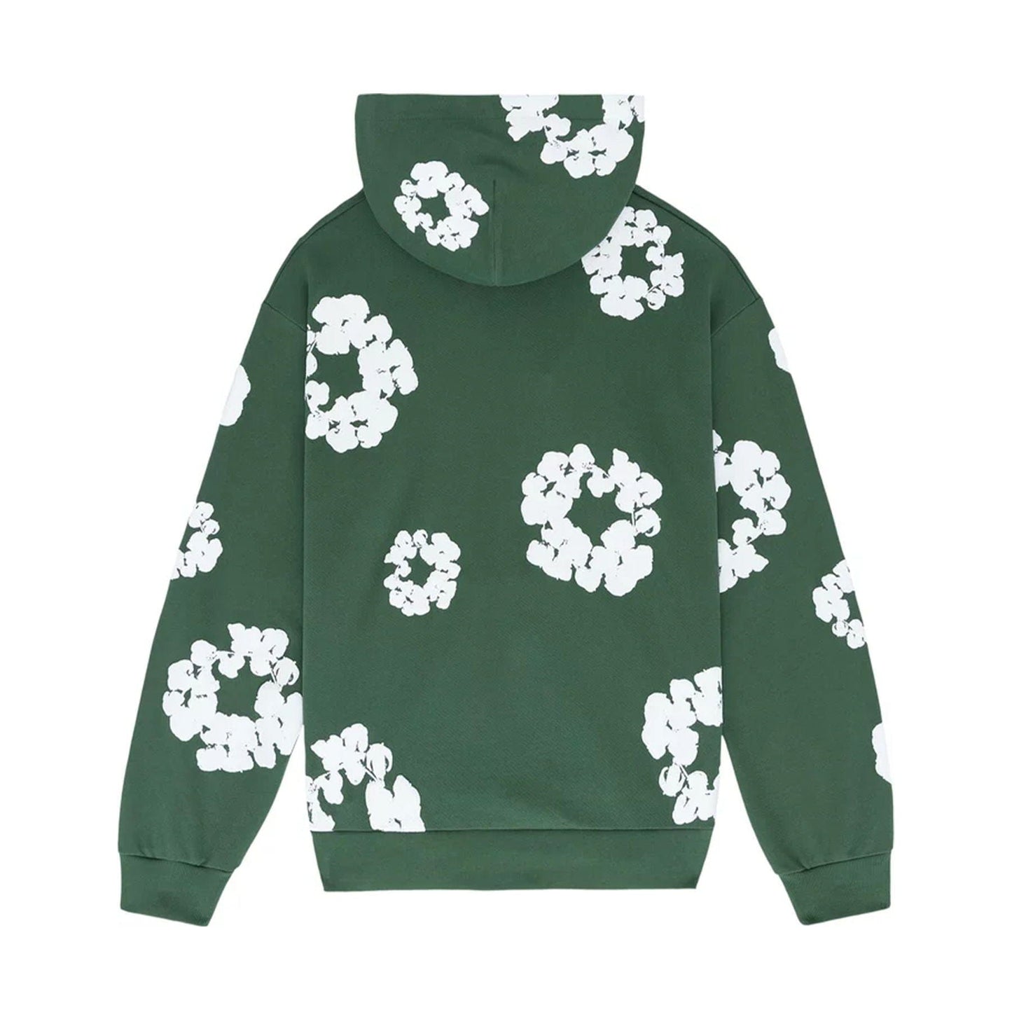 Denim Tears The Cotton Wreath Hooded Sweatshirt 'Green' - Kick Game