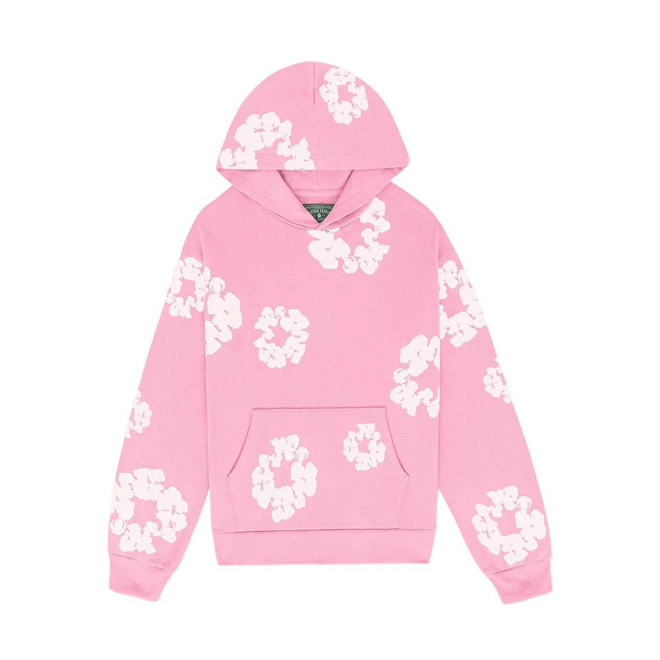Denim Tears The Cotton Wreath Hooded Sweatshirt 'Pink' - Kick Game