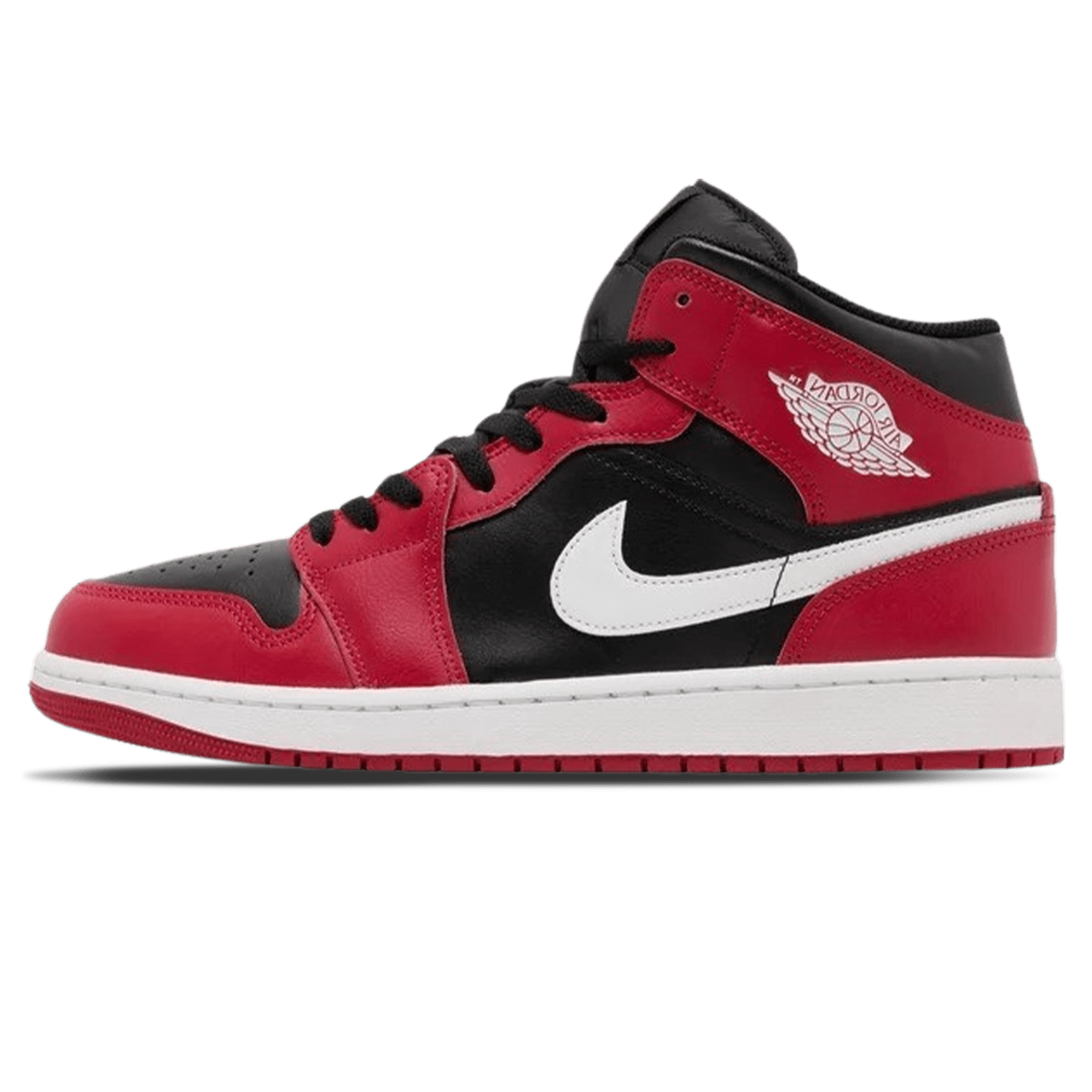 Air Jordan 1 Mid 'Gym Red Black White' - Kick Game