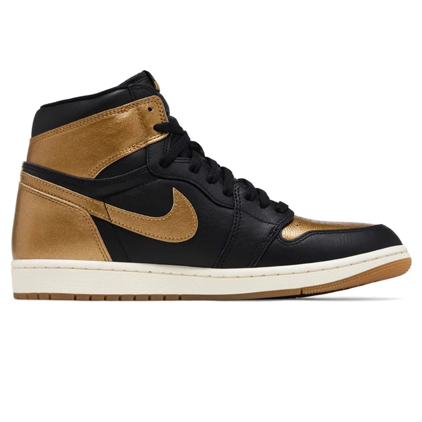 Air Jordan 1 Retro High OG 'Black Gold' - Kick Game