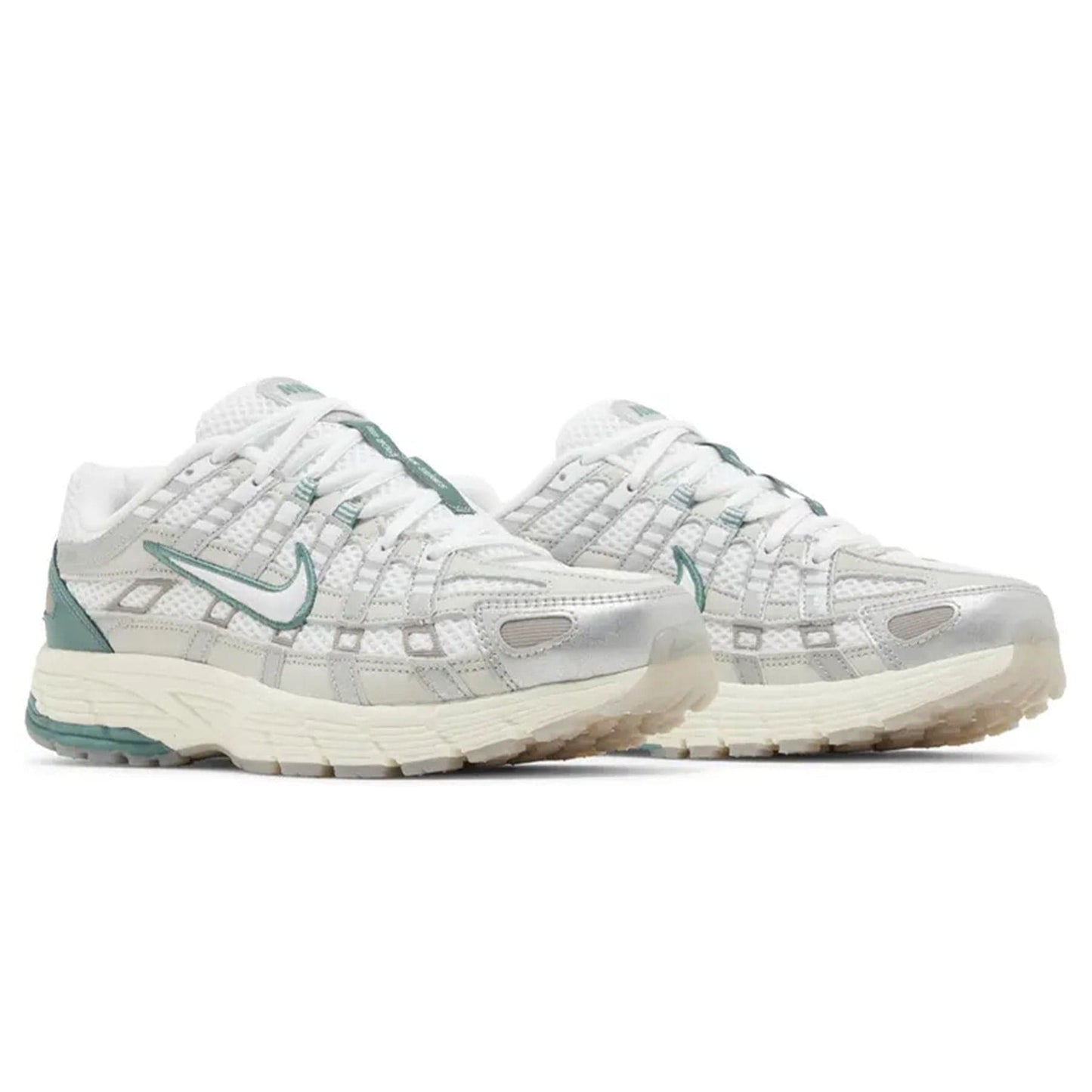 Nike P-6000 Wmns 'Coconut Milk Metallic Silver' - Kick Game