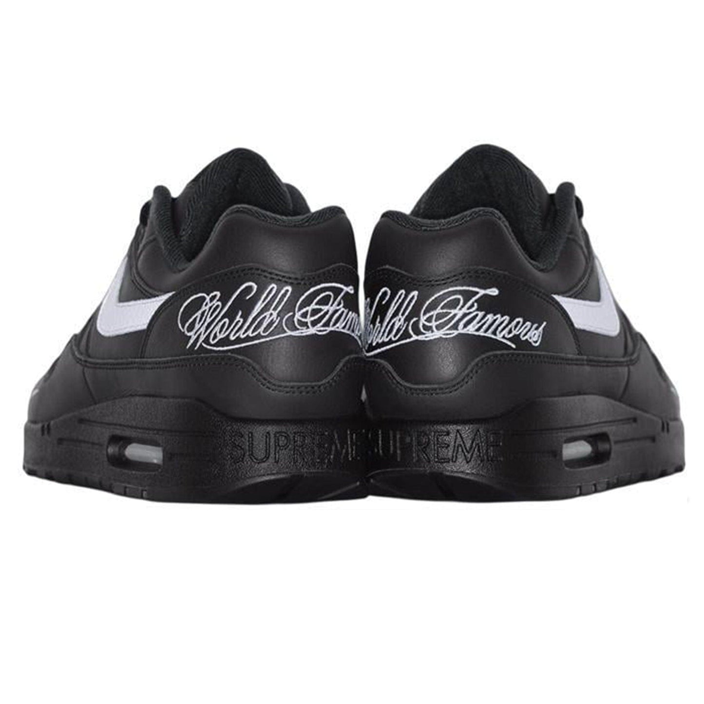 Nike x Supreme Air Max 1 '87 SP 'Black White' - Kick Game