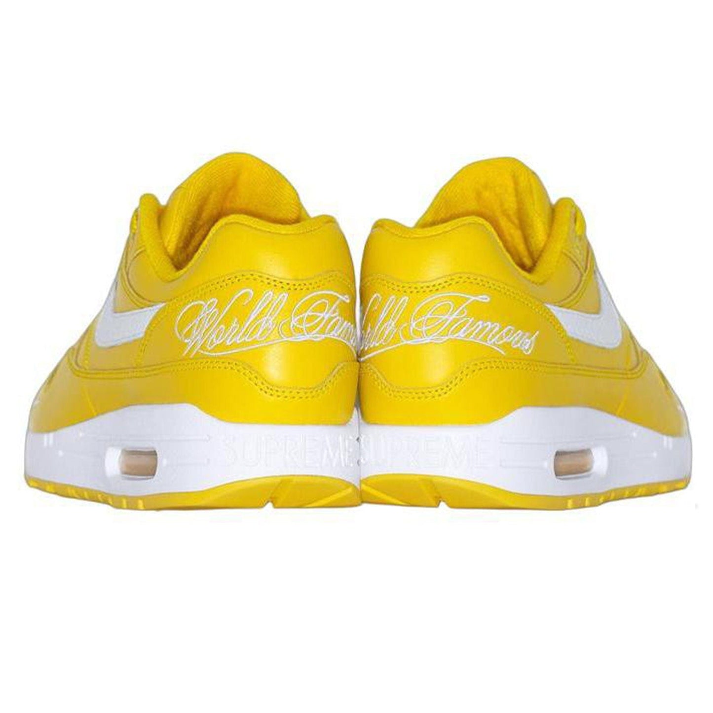 Nike x Supreme Air Max 1 '87 SP 'Speed Yellow' - Kick Game