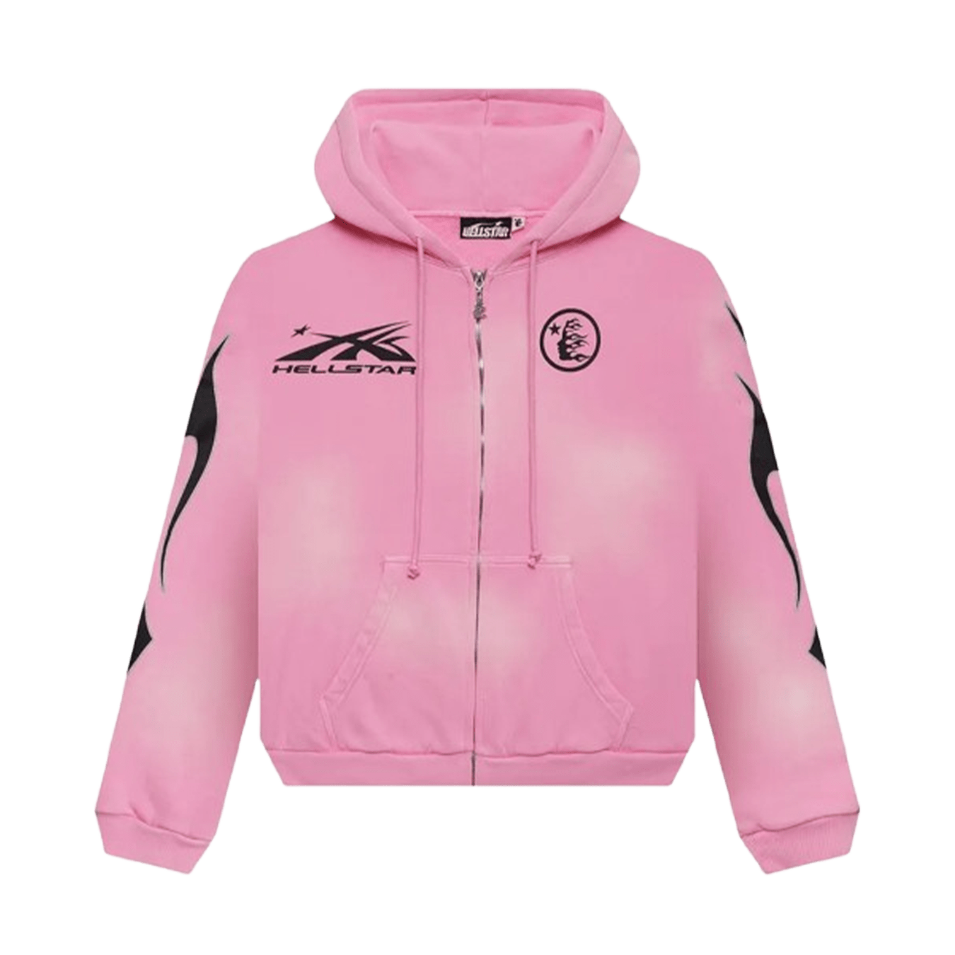 Hellstar x Complex Sports Flame Zip-Up 'Pink' - Kick Game