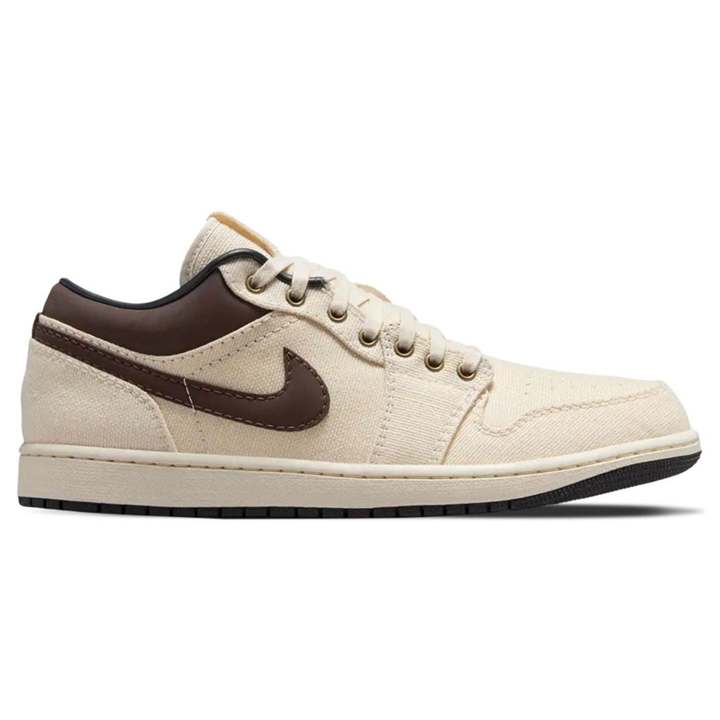 Air Jordan 1 Low Premium 'Ivory Baroque Brown' - Kick Game