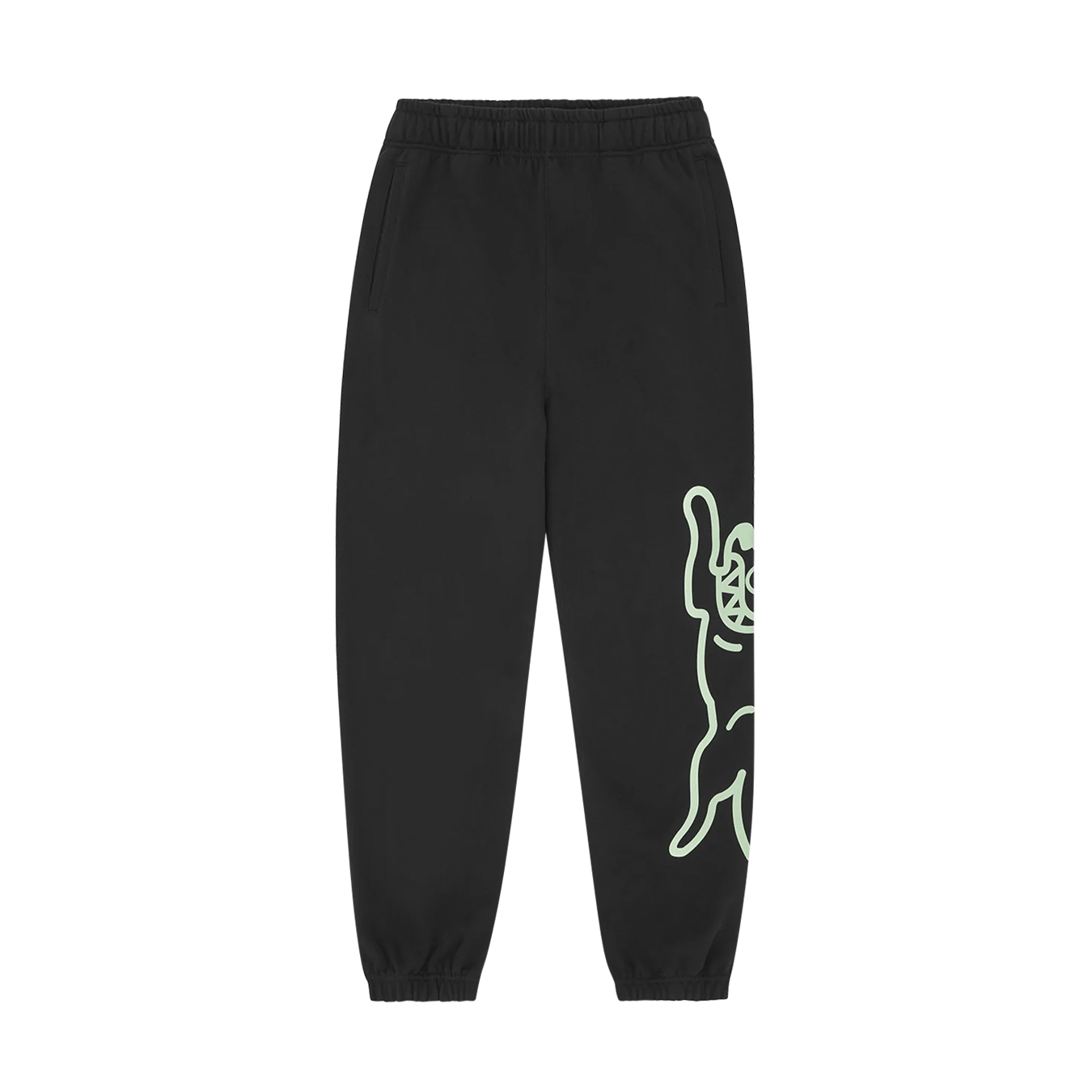 ICECREAM Jumbo Running Dog Sweatpants 'Black' - Kick Game
