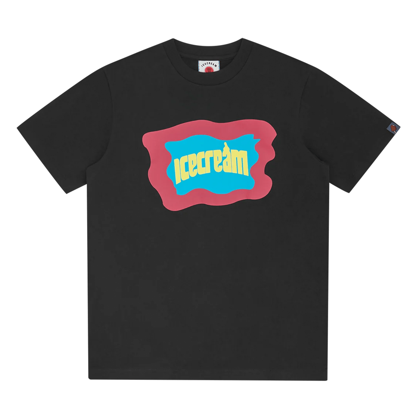 ICECREAM Block Logo T-Shirt 'Black' - Kick Game