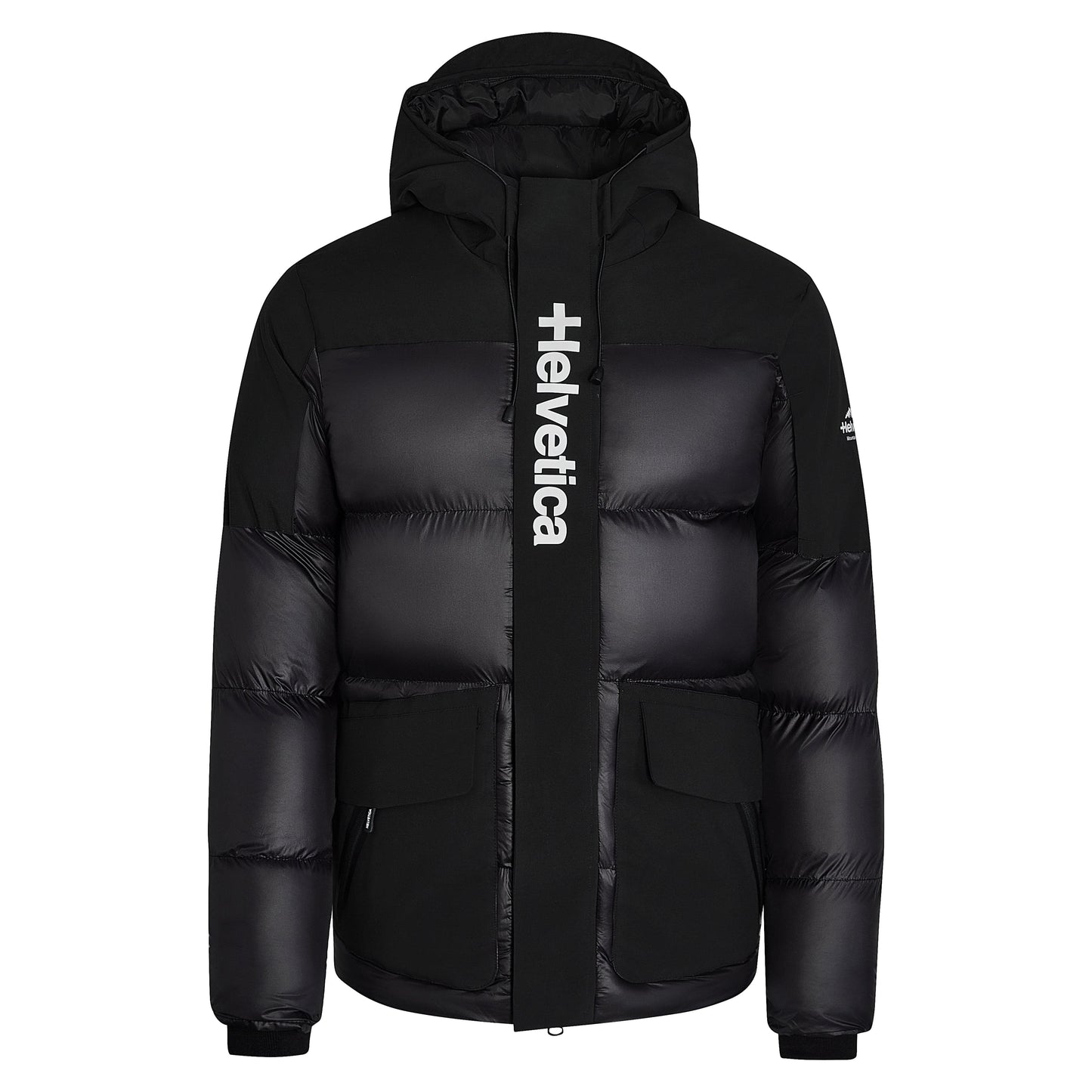 Helvetica Mountain Pioneers Queyras Hooded Down Jacket - Kick Game