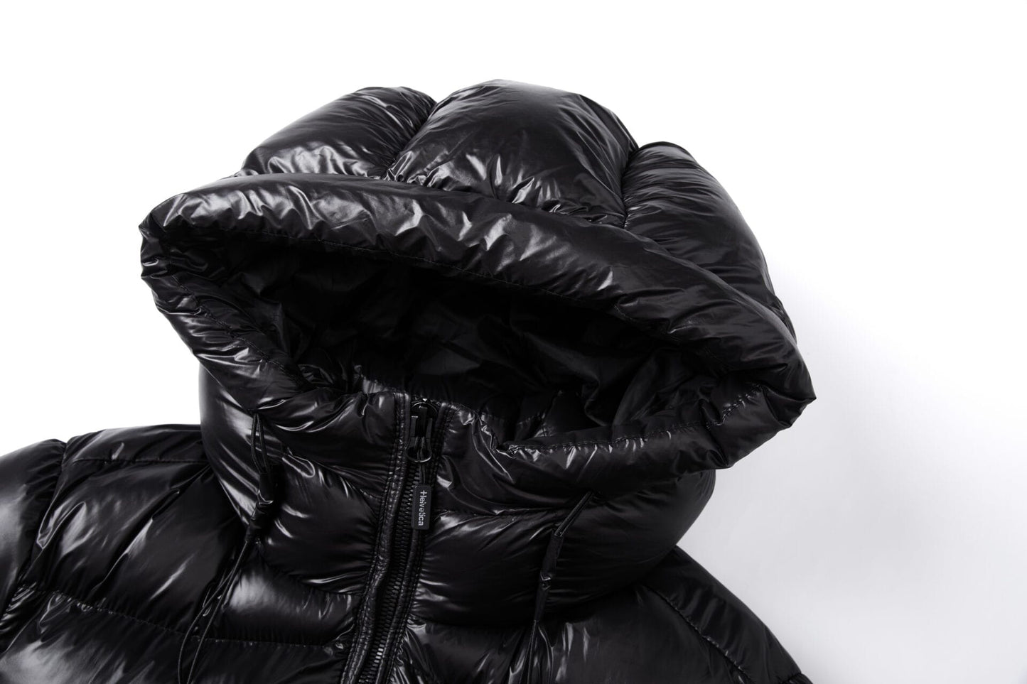 Helvetica Mountain Pioneers Edge Hooded Down Jacket - Kick Game
