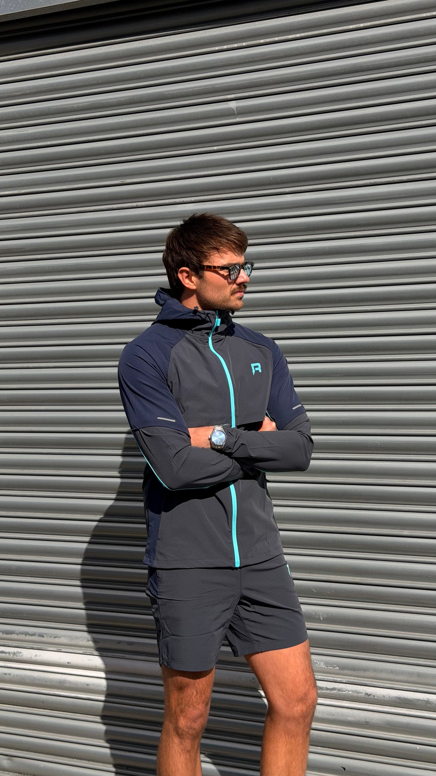 Reprimo Vortex Shorts 'Blue Steel Cyan' - Kick Game