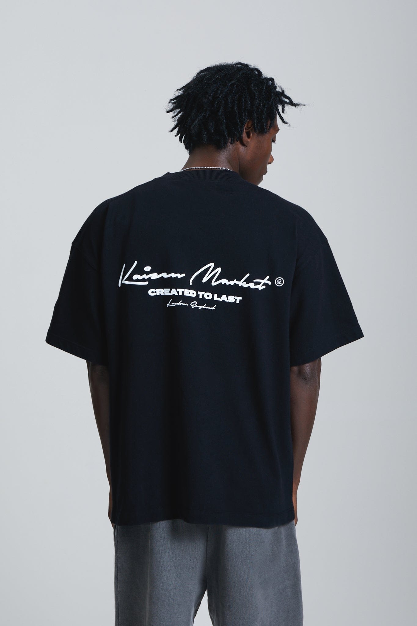 KAIZEN MARKET AUTOGRAPH TEE BLACK - Kick Game