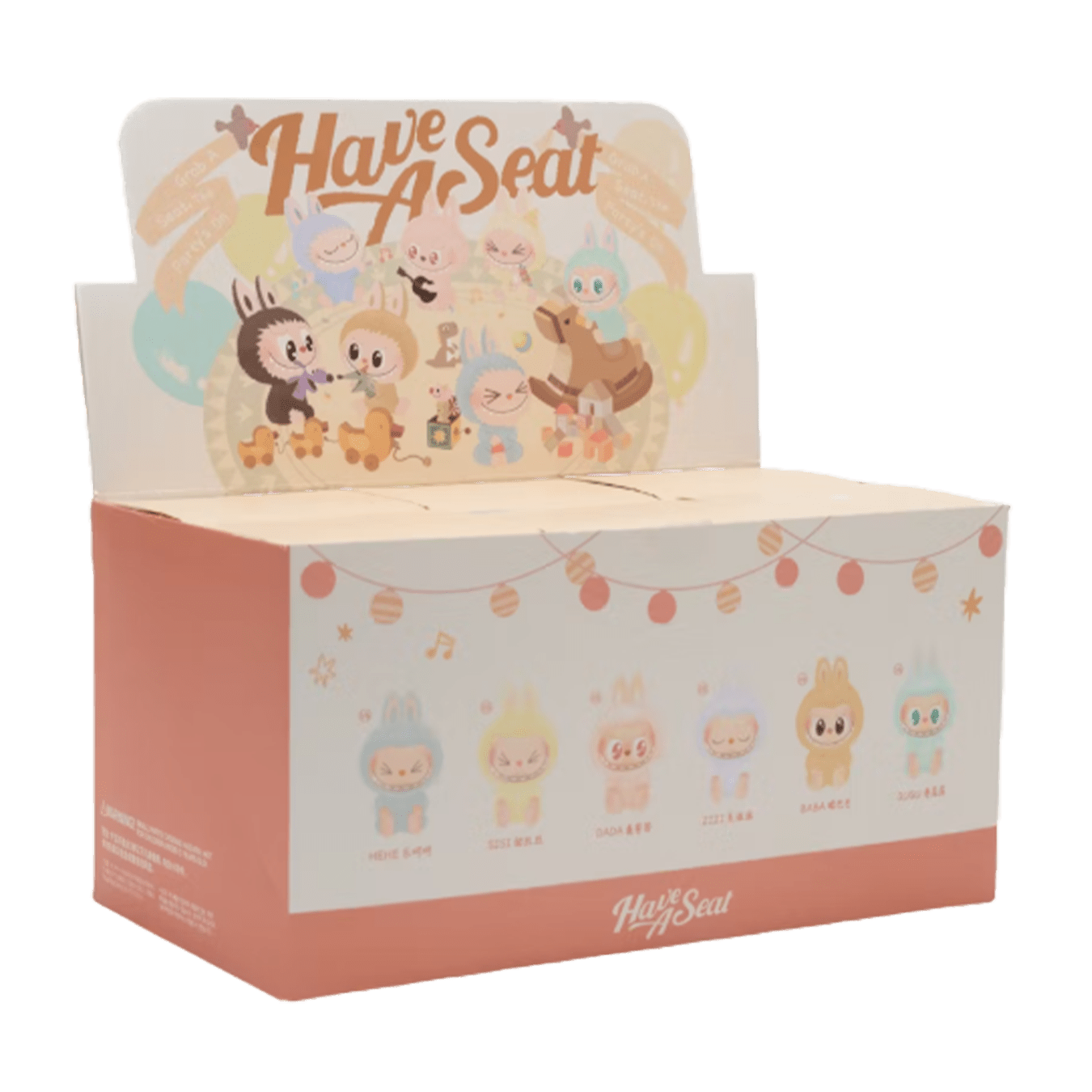 Pop Mart Labubu The Monsters Have a Seat Vinyl Plush Sealed Case (6 Blind Boxes) - Kick Game