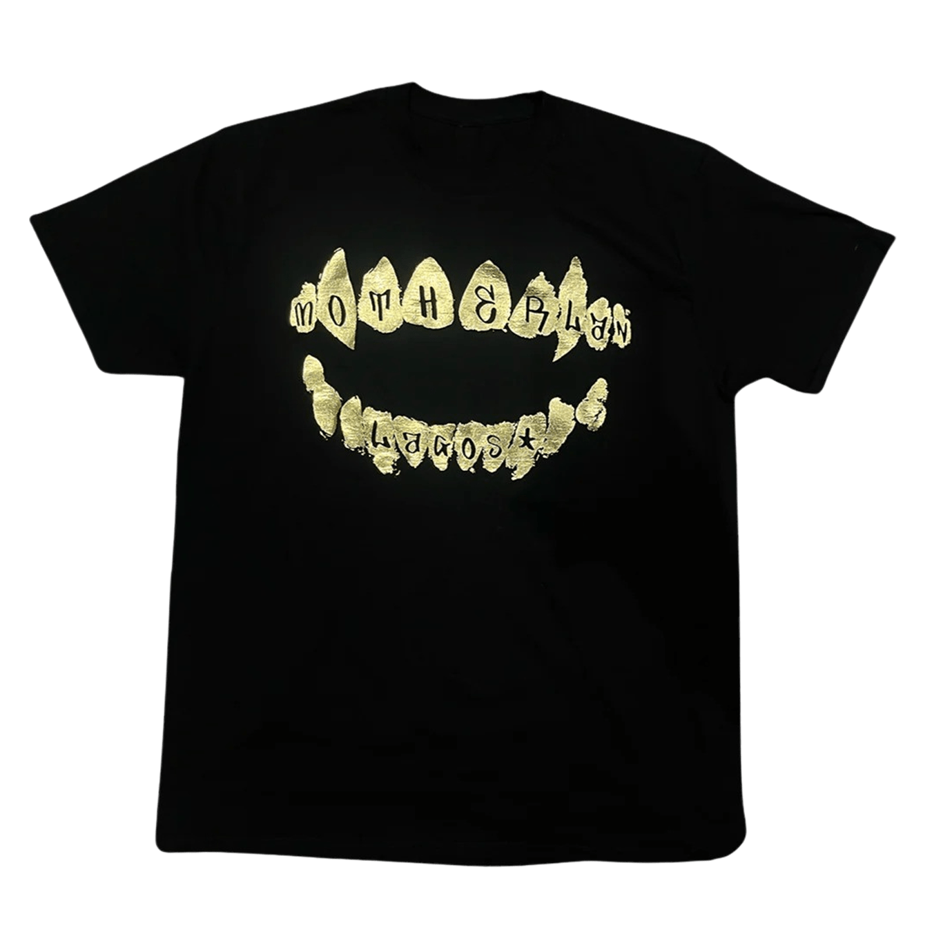 Motherlan Grillz Tee 'Black' - Kick Game