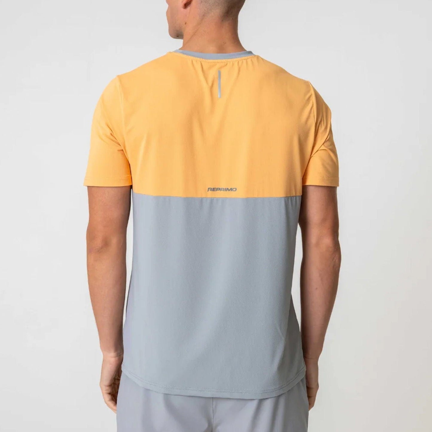 Reprimo Flight Tee 'Grey / Orange' - Kick Game