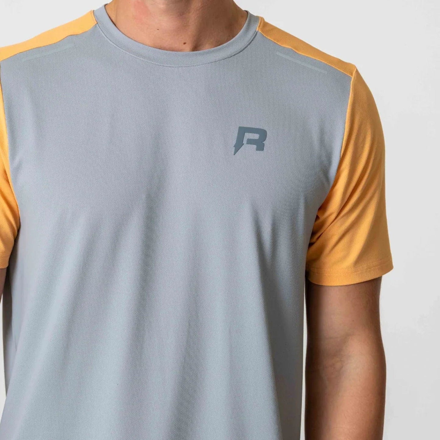 Reprimo Flight Tee 'Grey / Orange' - Kick Game