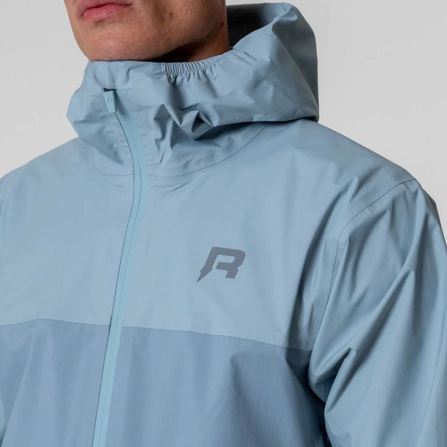 Reprimo Nova Windbreaker Jacket 'Aqua / Dusky Blue' - Kick Game