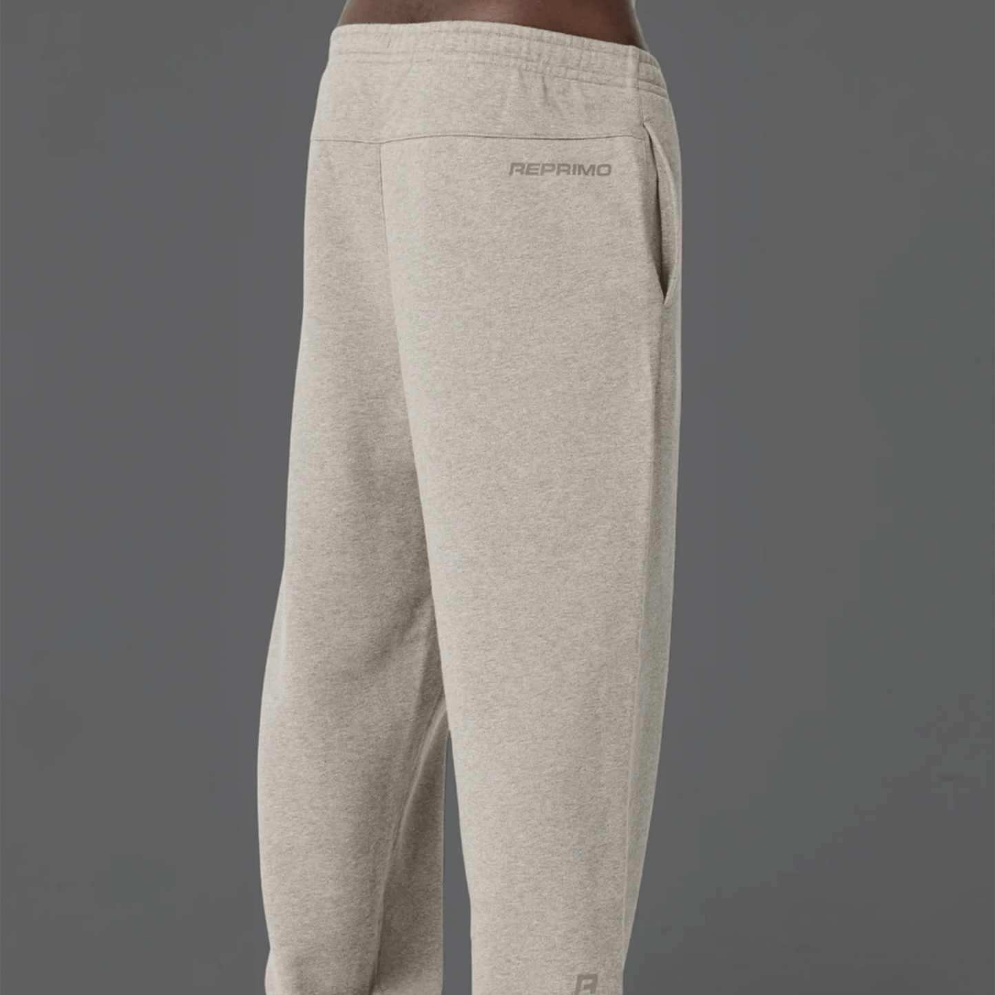 Reprimo Collective RP Cuffed Joggers 'Grey Marl' - Kick Game