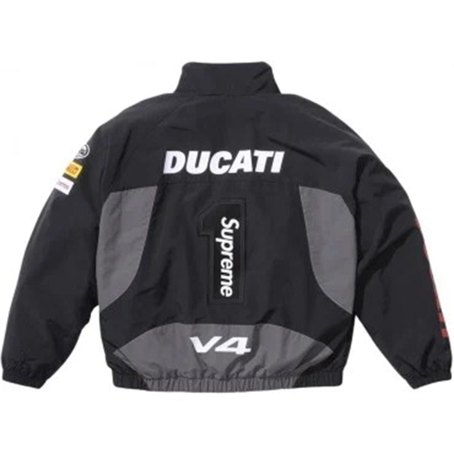Supreme x Ducati Track Jacket 'Black' - Kick Game