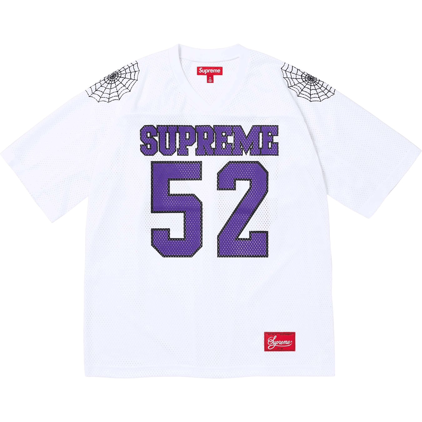 シャツ Supreme Spiderweb Football Jersey whiteM Supreme Spiderweb Football Jersey 'White' — Kick Game