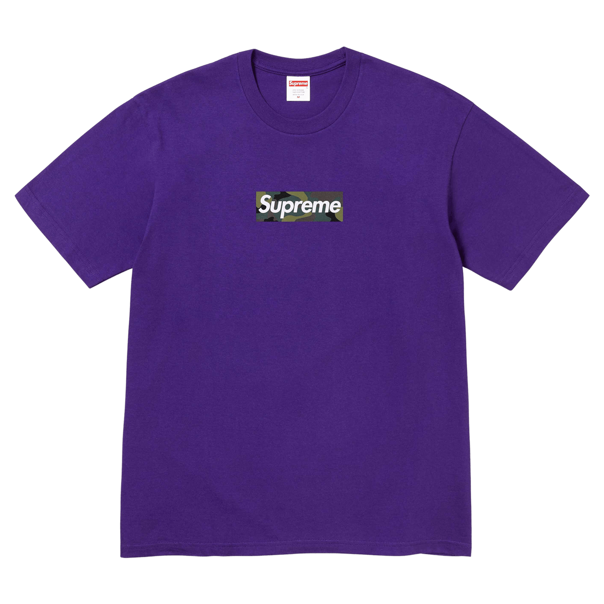 Supreme Box Logo Tee Purple FW23 - UrlfreezeShops