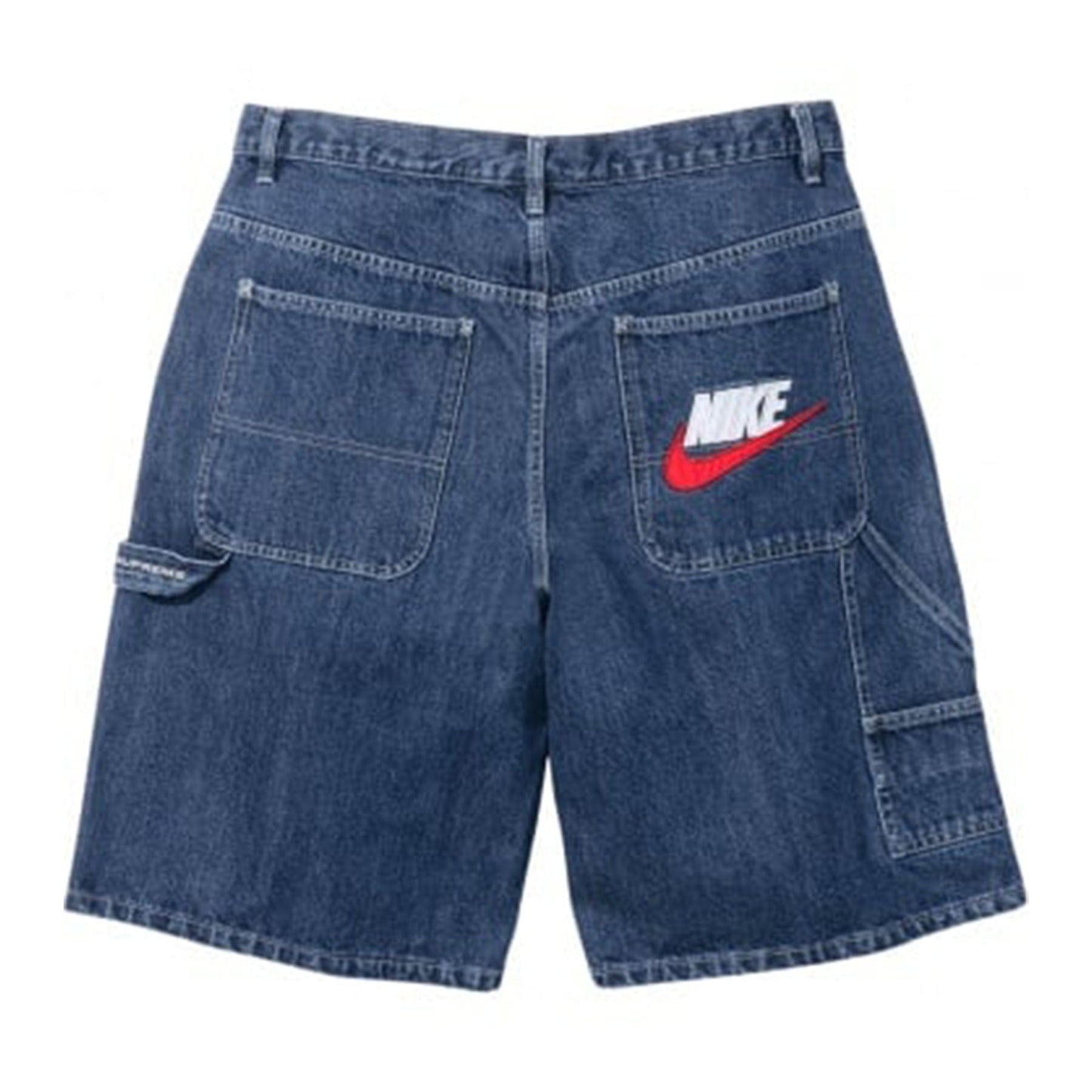 Supreme x Nike Denim Shorts 'Blue' - Kick Game