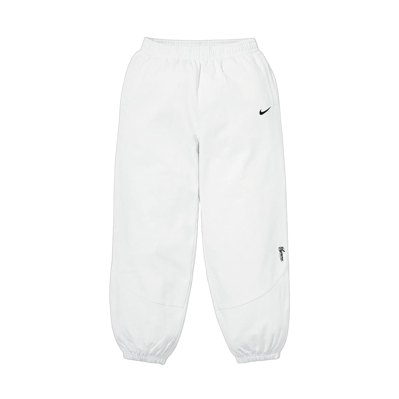 Supreme x Nike Sweatpant 'White' - Kick Game