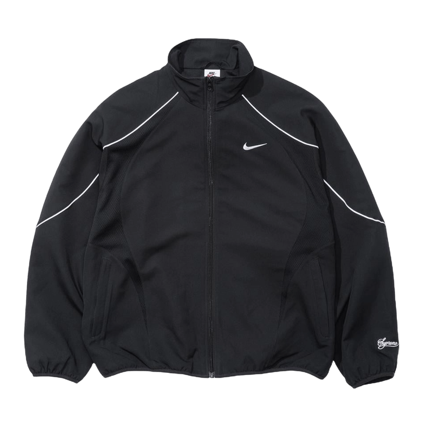 Supreme x Nike Track Jacket 'Black' - Kick Game