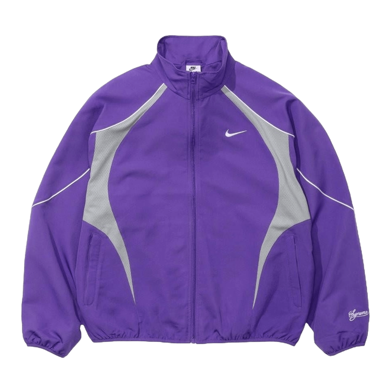 Supreme x Nike Track Jacket 'Varsity Purple' - Kick Game