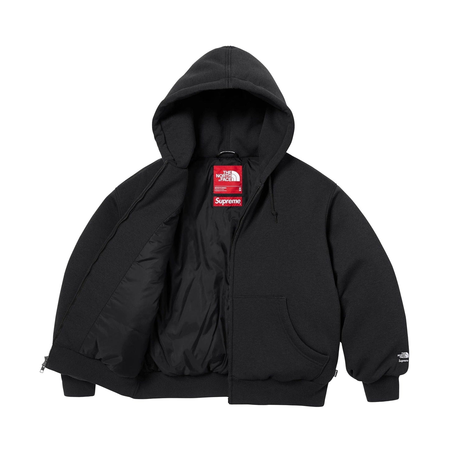Supreme x The North Face Hooded Sweatshirt 'Black' - Kick Game