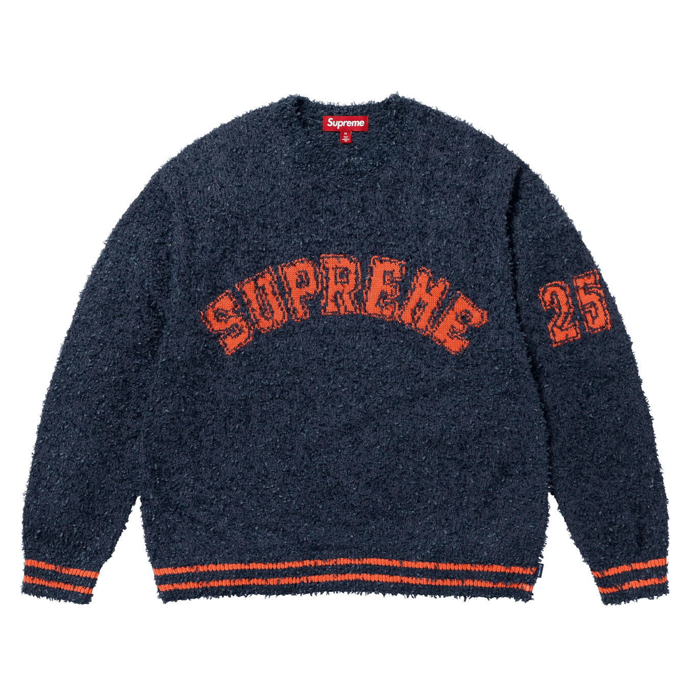 Supreme Textured Arc Sweatshirt 'Navy' - Kick Game